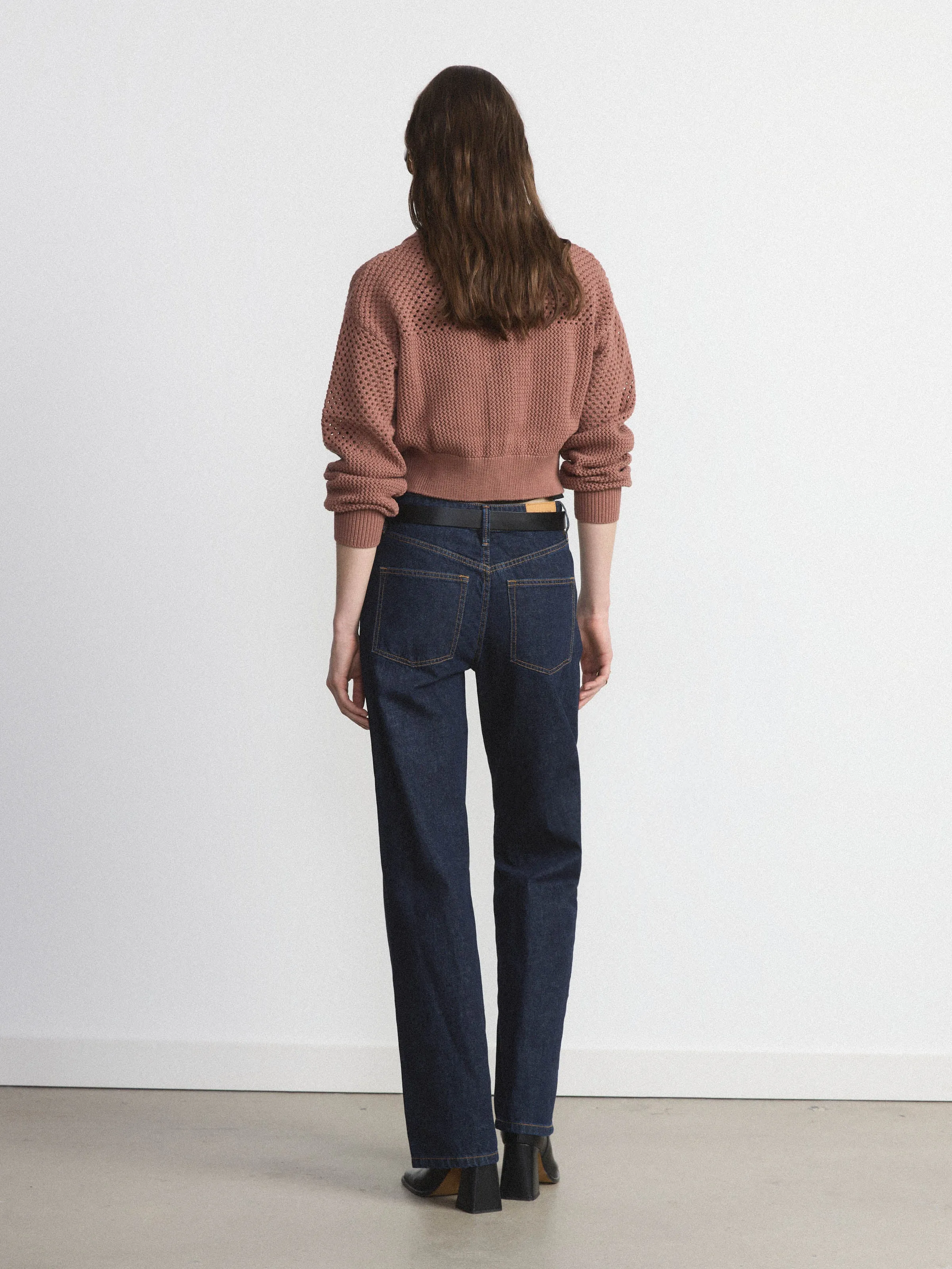 The Courtney Loose Jean in Dark Wash