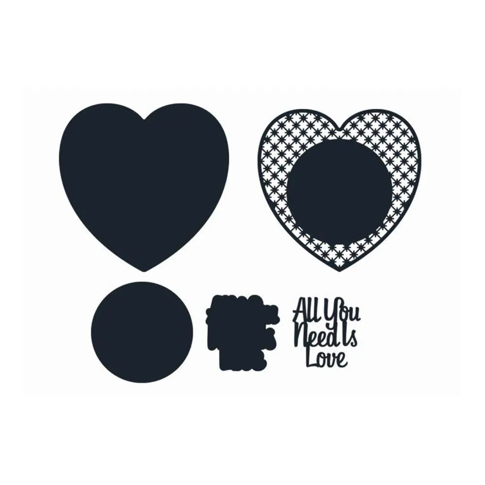 The Paper Boutique -  All You Need is Love Die Set*