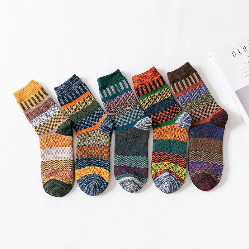 Thickened Vintage Artistic Wool Socks