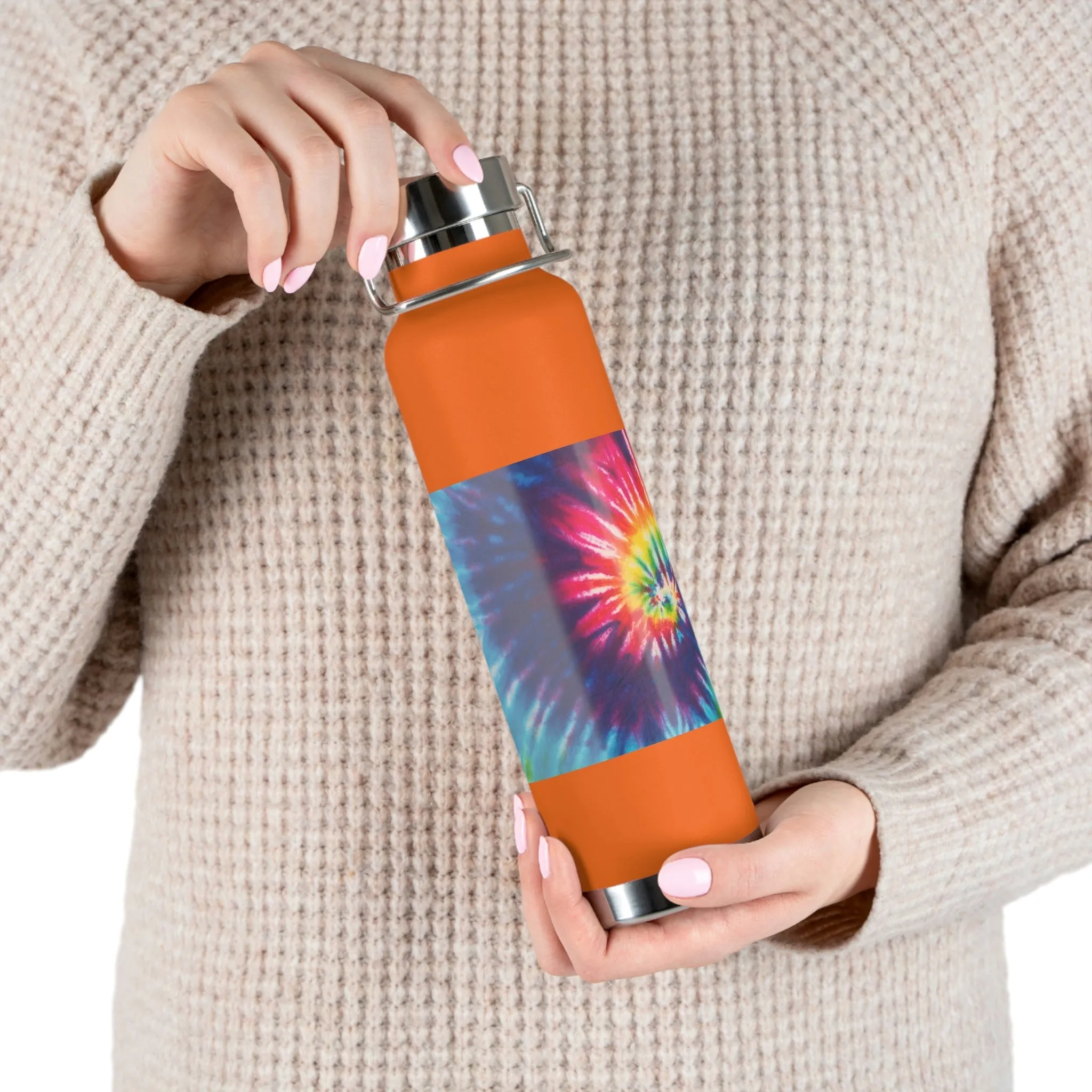 Tie Dye | Copper Vacuum Insulated Bottle, 22oz