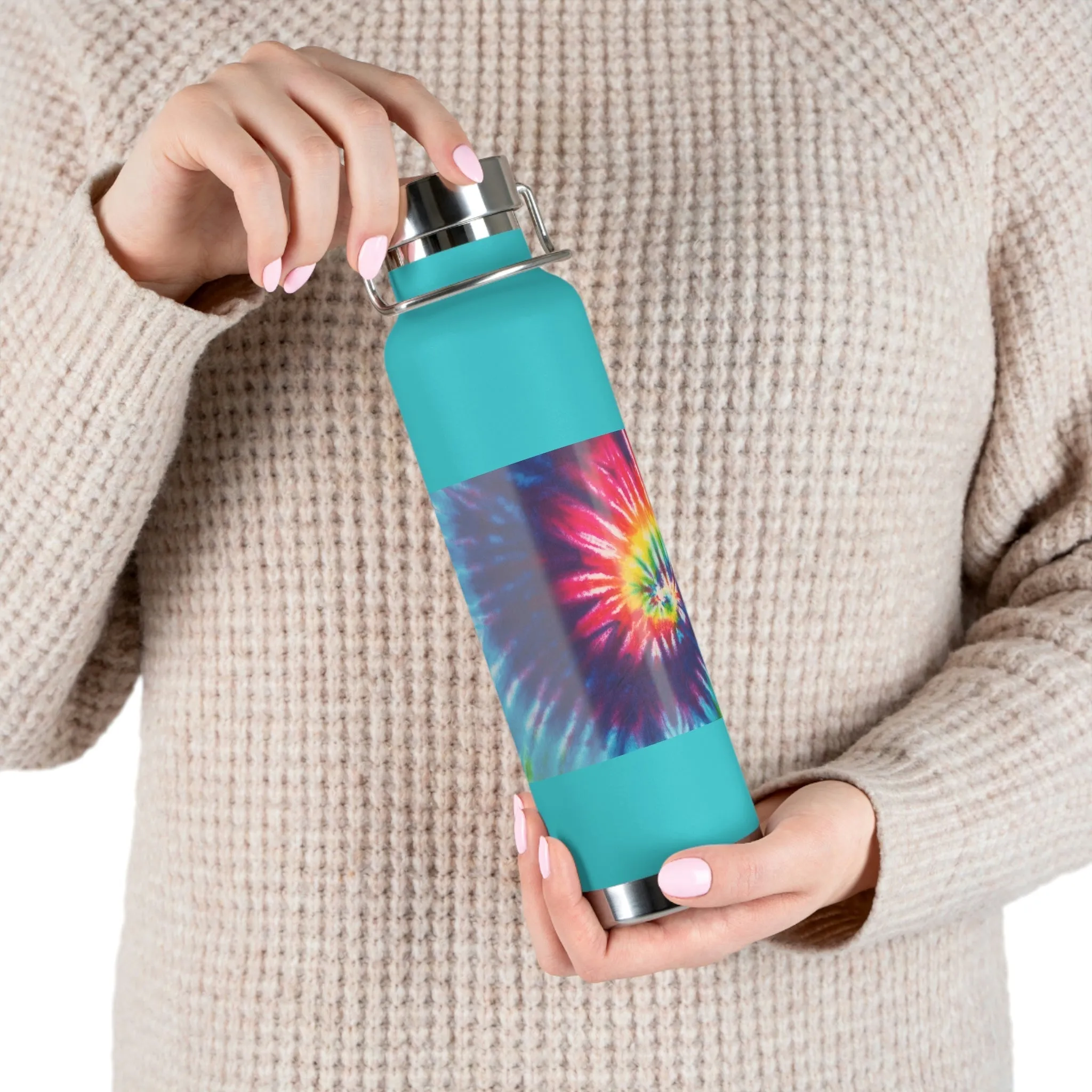 Tie Dye | Copper Vacuum Insulated Bottle, 22oz