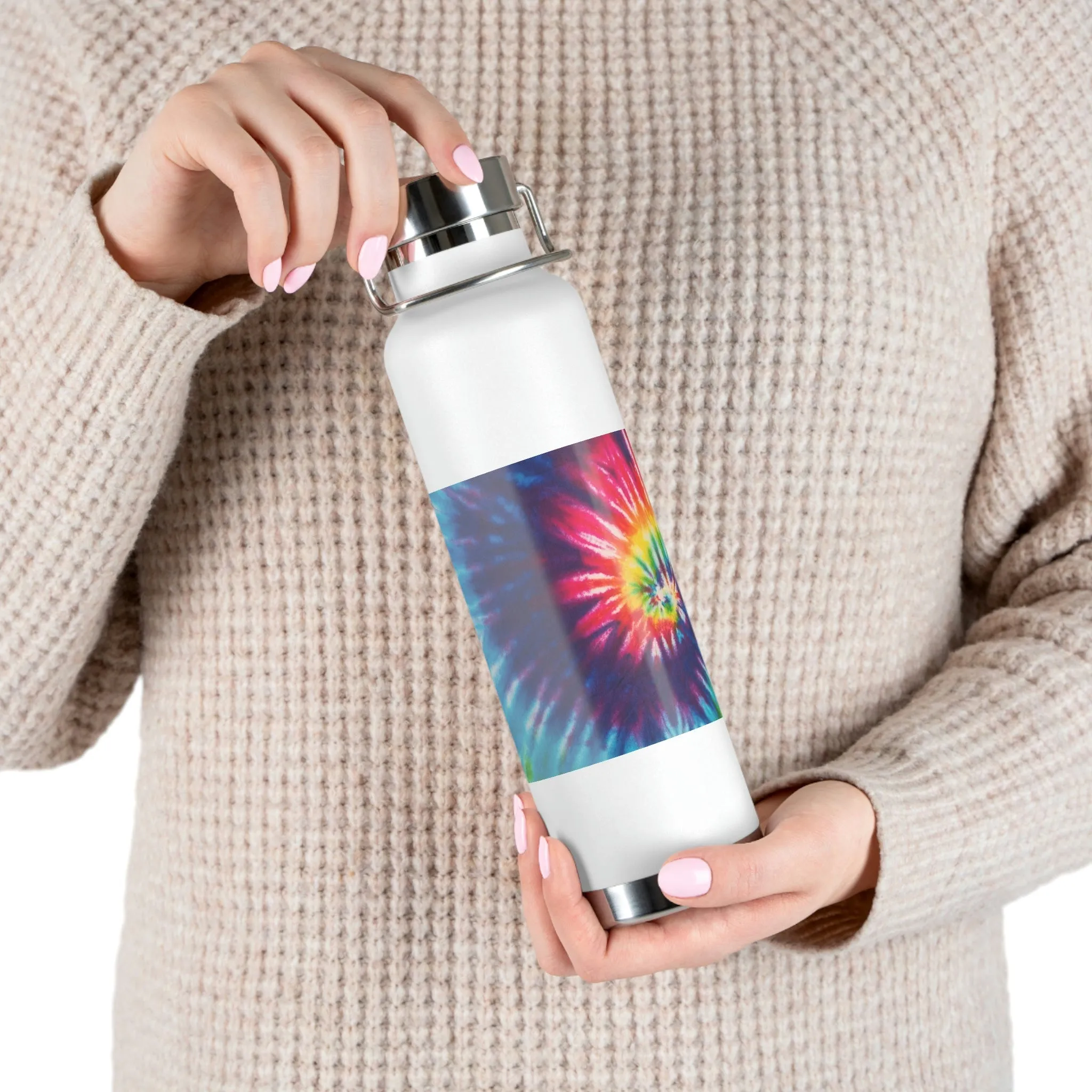 Tie Dye | Copper Vacuum Insulated Bottle, 22oz