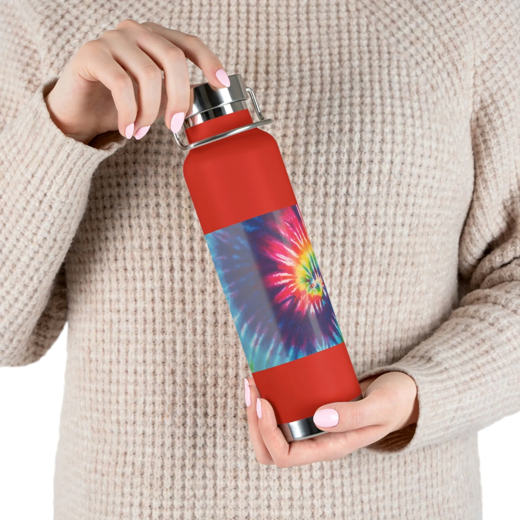 Tie Dye | Copper Vacuum Insulated Bottle, 22oz