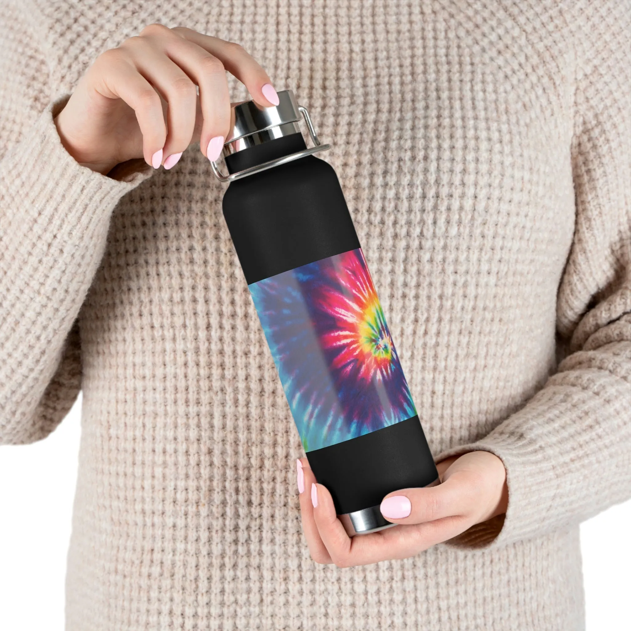 Tie Dye | Copper Vacuum Insulated Bottle, 22oz