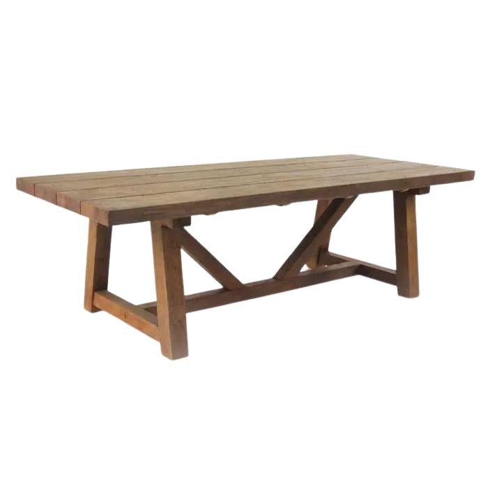 Trestle Reclaimed Teak Dining Table