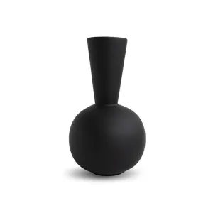 Trumpet Vase 30cm Black