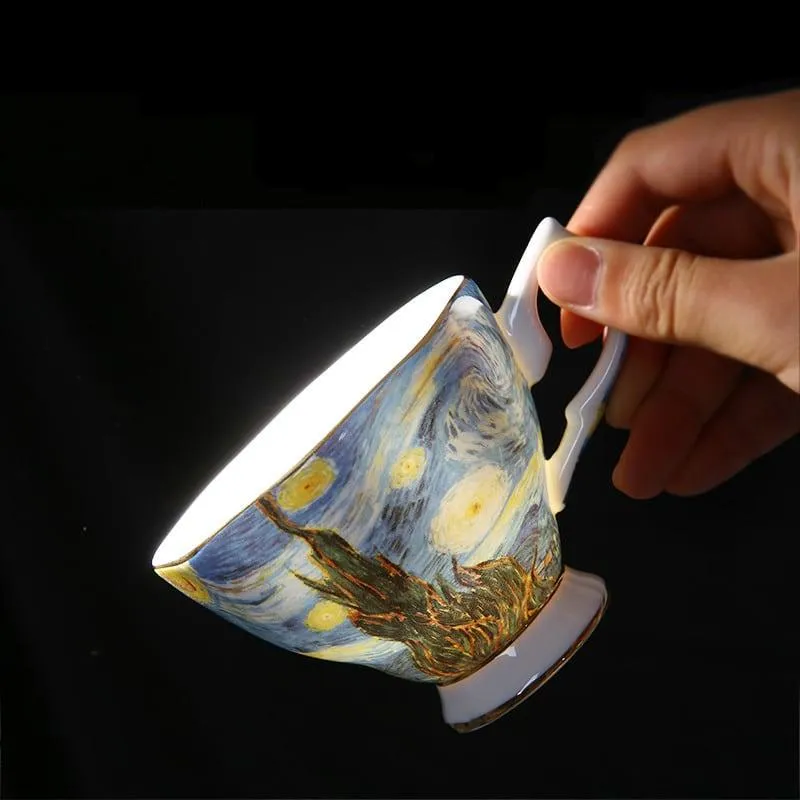 Van Gogh Art Painting Tableware Set 3 pcs
