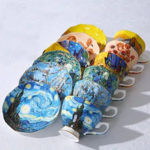 Van Gogh Art Painting Tableware Set 3 pcs