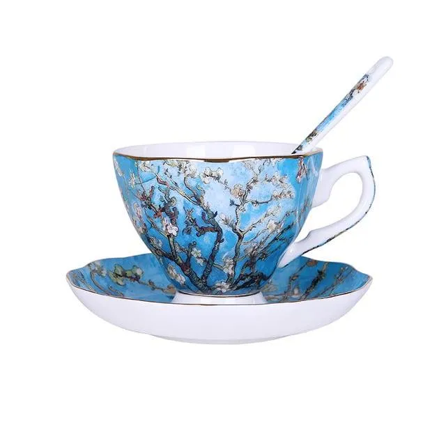 Van Gogh Art Painting Tableware Set 3 pcs