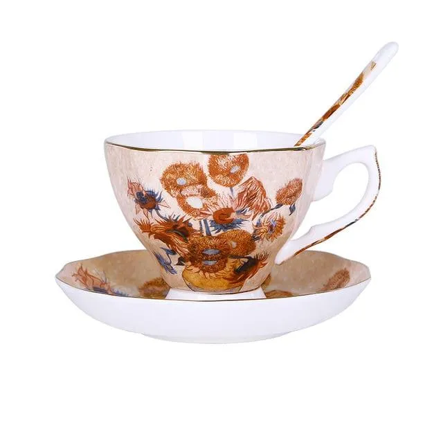 Van Gogh Art Painting Tableware Set 3 pcs