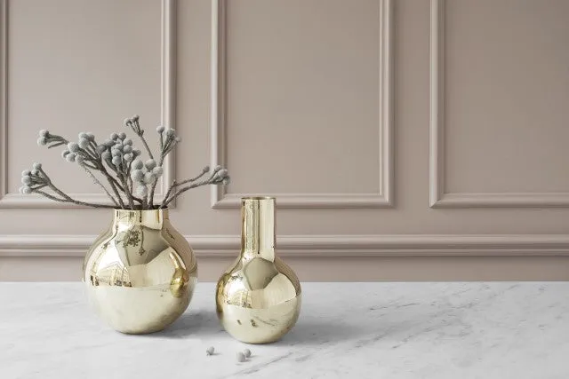Vase | Boule | Polished Brass | Large