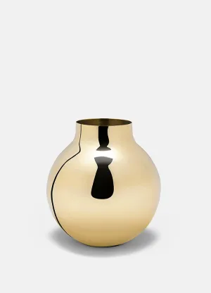 Vase | Boule | Polished Brass | Large