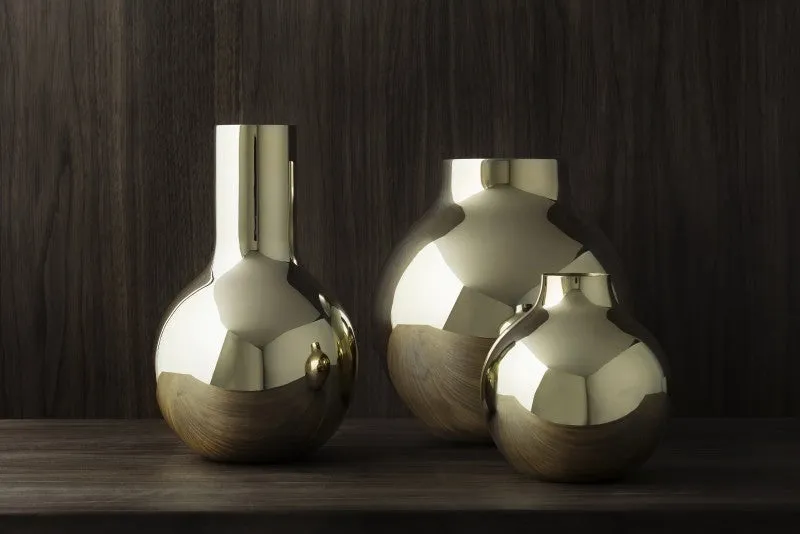 Vase | Boule | Polished Brass | Large