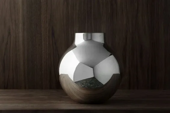 Vase | Boule | Silver | Large