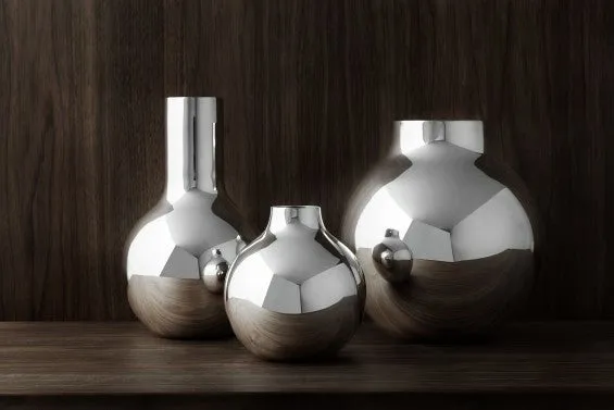 Vase | Boule | Silver | Large