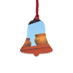 Vases Wooden Christmas Ornaments