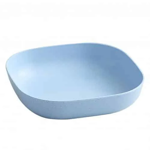 Wheat Straw Unbreakable Snack Plate