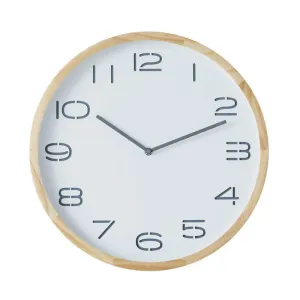 White Leni Wall Clock (41.5cm)