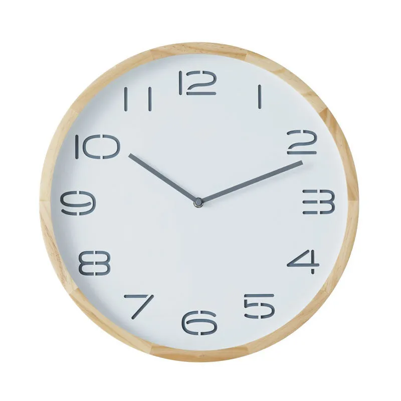 White Leni Wall Clock (41.5cm)