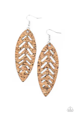 You're Such a Cork Earring - Paparazzi Accessories